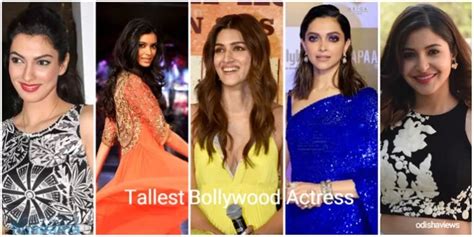 tallest indian actress|Top 10 tallest bollywood actresses & their height in 2023.